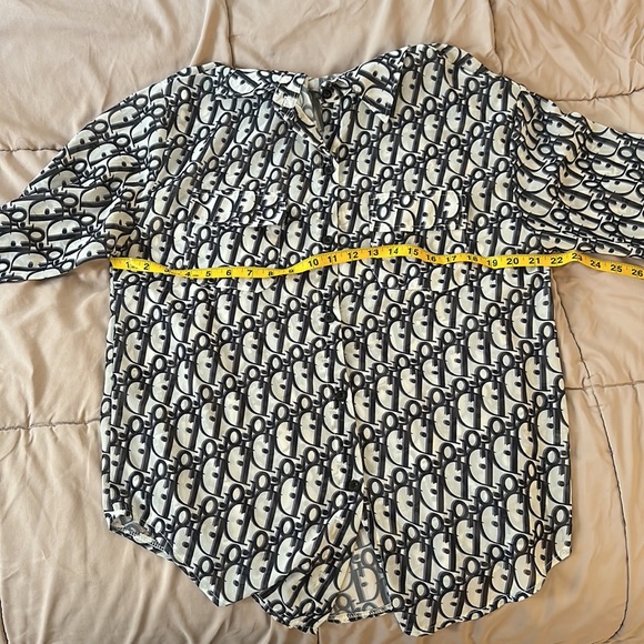 Christian Dior chiffon blouse